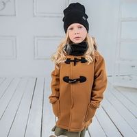 Шапка и снуд трикотажные двухслойные "Уголь"