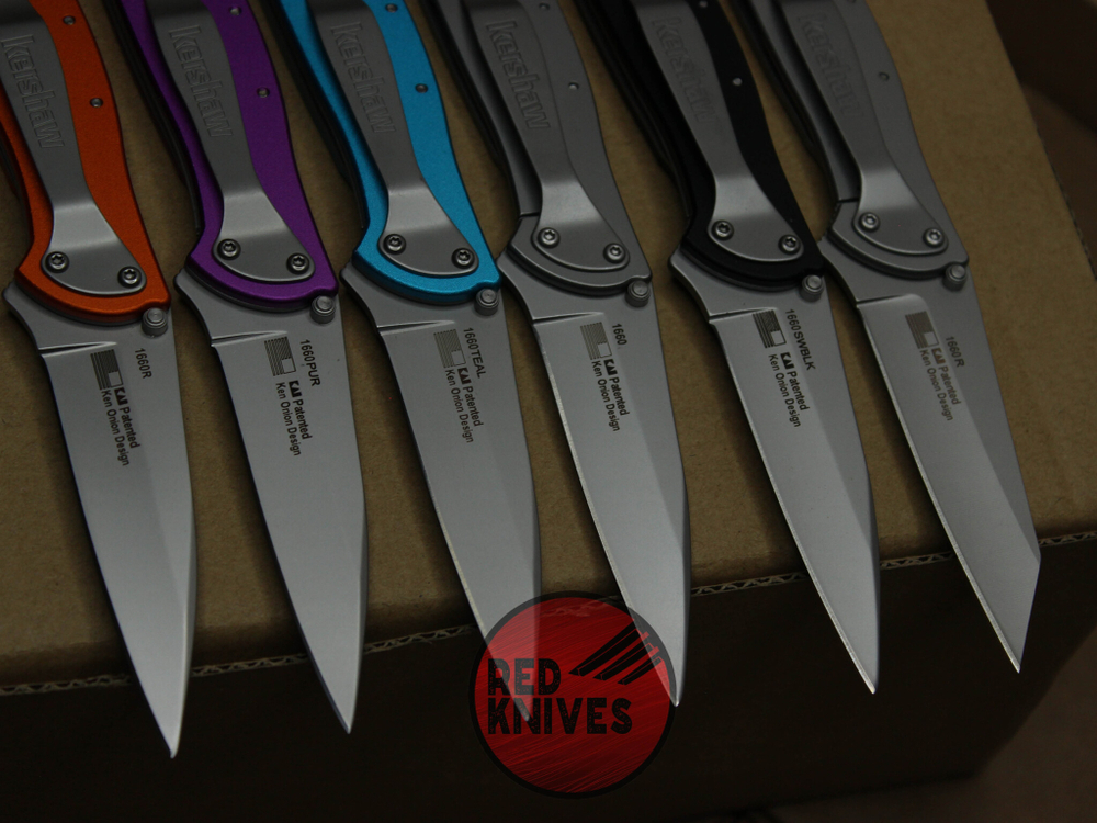 Нож KERSHAW Leek 1660 - серый