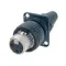 Neutrik NC3FDX-EMC-SPEC разъем XLR кабельн+крепл. на панель, 3 контакта, гнездо, тип-D, черный, защи