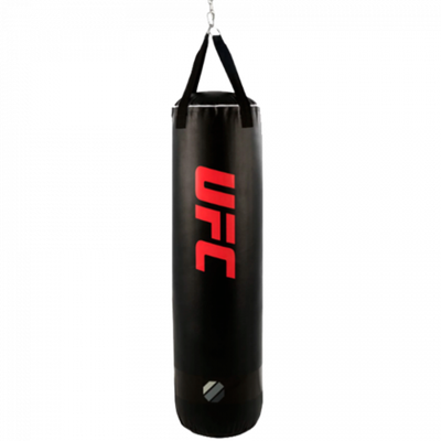 UFC Боксерский мешок 45 кг без наполнителя (Черный)