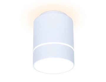 Накладной светодиодный светильник TN255 WH/S LED 4200K 7W белый/песок Ambrella
