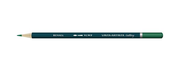 Карандаш акварельный художественный заточенный, 6 шт, 636 Зеленая тень (Green shadow), Vista-Artista Gallery VGWP
