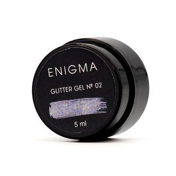 Глиттер гель Enigma №02