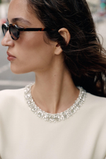 ТРИКОТАЖНЫЙ ТОП СО СТРАЗАМИ — ZARA