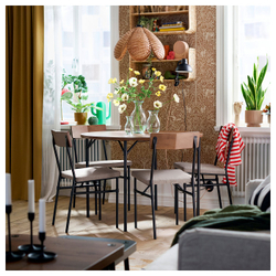 IKEA SANDKORN  (ИКЕА САНДКОРН)  -  Плафон подвесного светильника - ручная работа/ротанг 45 см