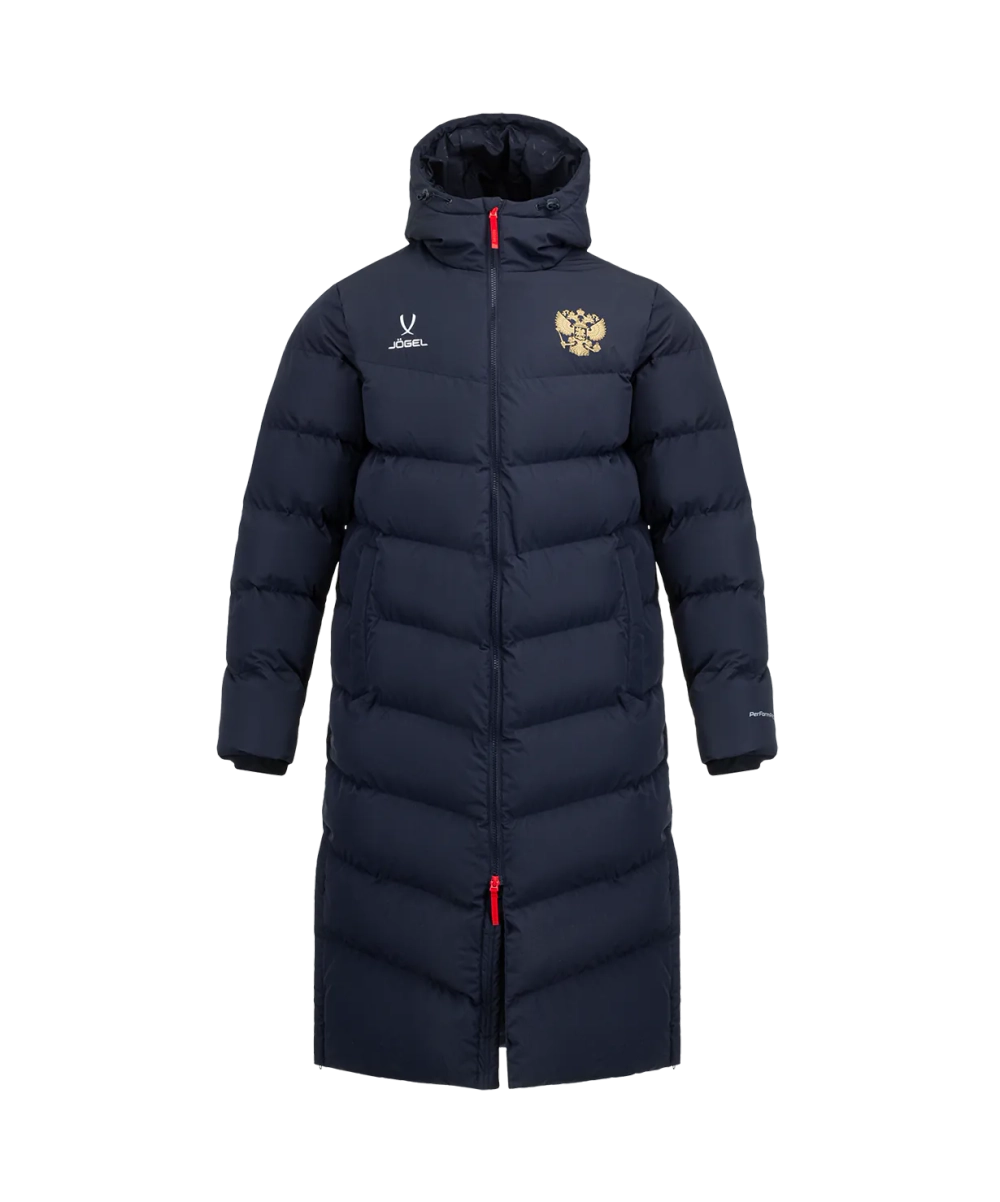 Пальто утепленное JOGEL NATIONAL PerFormPROOF Padded Coat, темно-синий - изображение 2