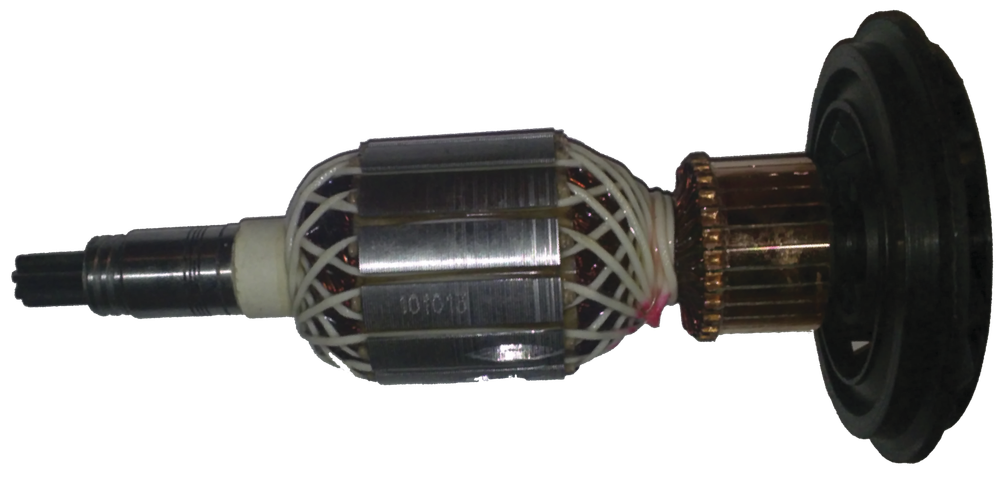 Якорь о/м Bosch GBH 11E, GBH 11DE (7-зуб прямой, D:20/54/37.2/10-мм, L:207-мм а: 1614011072) [AEZ]