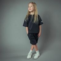 Футболка оверсайз "Вb team Графит"