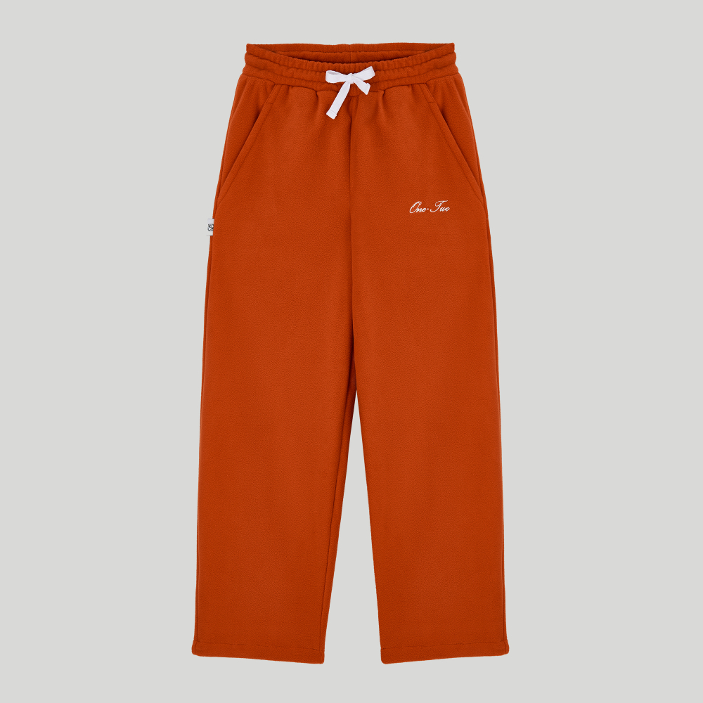 Drawstring Sweatpants Orange
