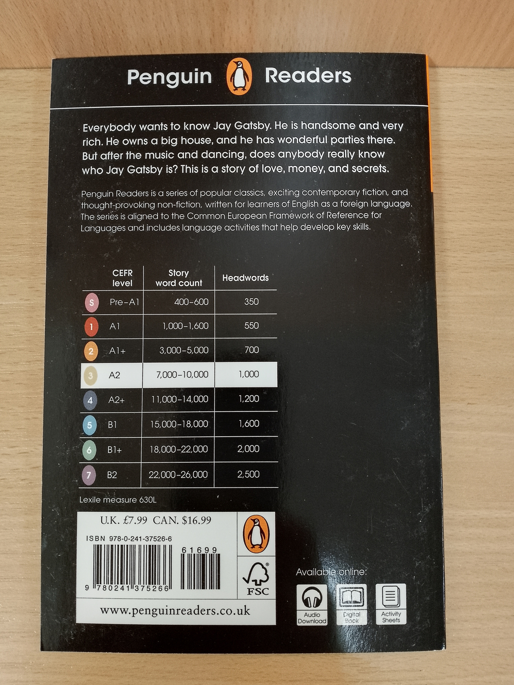Penguin Readers Level 3: The Great Gatsby (ELT Graded Reader)