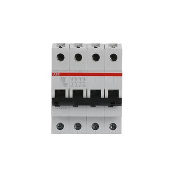 Автоматический выключатель ABB S204 4-полюсный C16 6кА