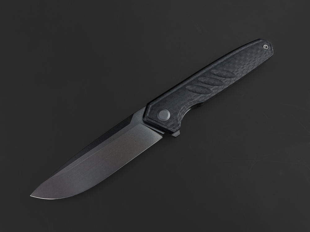 Складной нож Hrebet-B [T10S PVD Carbon G10]