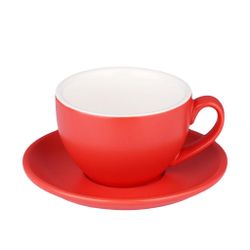 Чайная пара 320 мл красная матовая d 10,7 см h6,4 см Barista (Бариста) P.L. Proff Cuisine [6]