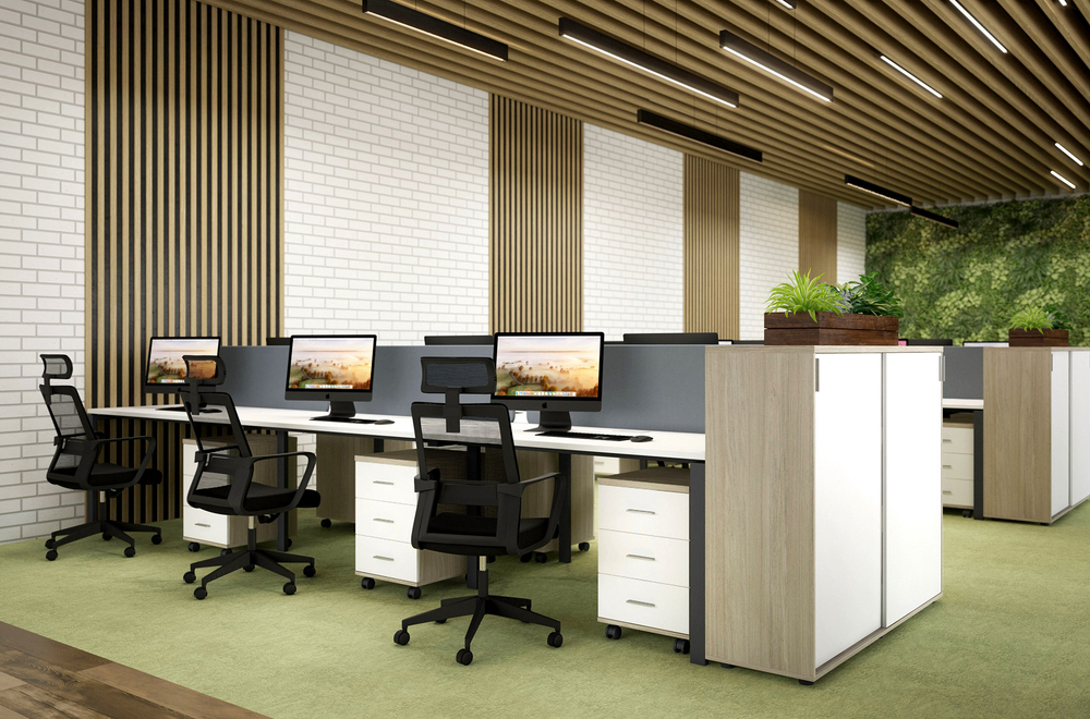 Тумба мобильная с системой метабоксов SG.611.OL.WH.M СИГМА (SIGMA)