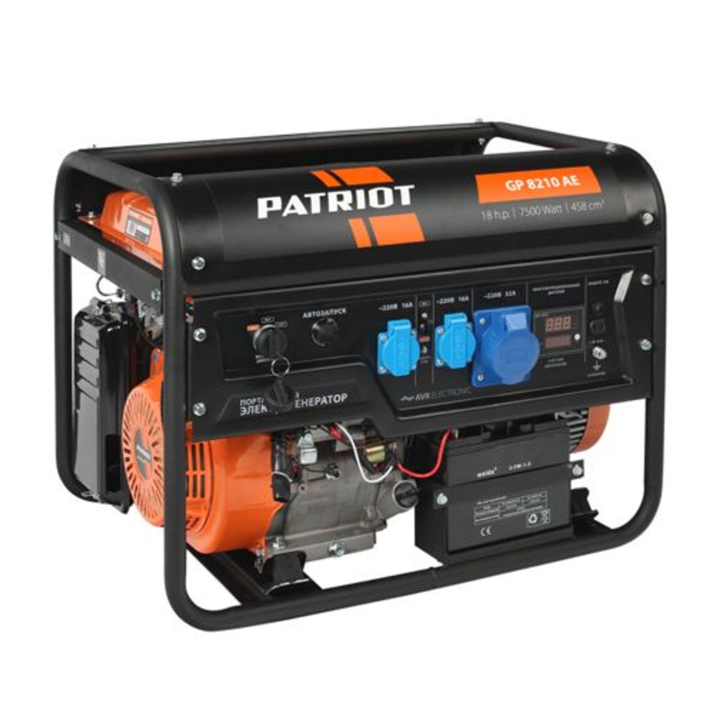 Генератор бензиновый PATRIOT GP 8210AE