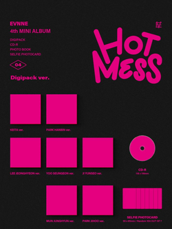 Альбом EVNNE - HOT MESS 4th Mini Album DIGIPACK RANDOM Version