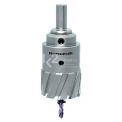 Коронка с твердосплавными напайками Karnasch в сборе Power-Max 55 Ø14×55 мм, арт. 20.1141-014