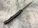 Складной нож ULTRAS-F STONEWASH, BLACK – N.C.CUSTOM, NCC200-SW/BK