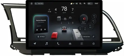 Магнитола для Hyundai Elantra 6 2016-2018 (без штатной КЗВ, рамка тип 1) - Teyes CC4-PRO монитор 13" 2K QLED на Android 13, Быстрейшая, Snapdragon 778G, ИИ, CarPlay, DSP, 4G SIM-слот