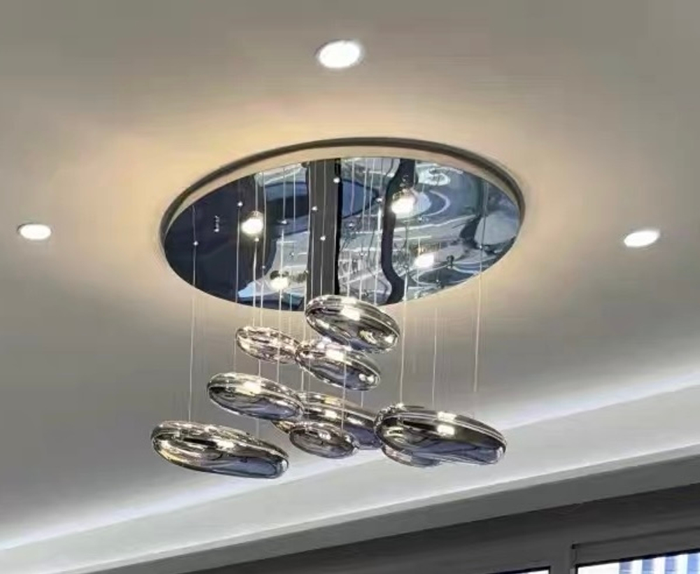 Ceiling design lamp Mercury by Artemide (10 lampshades)