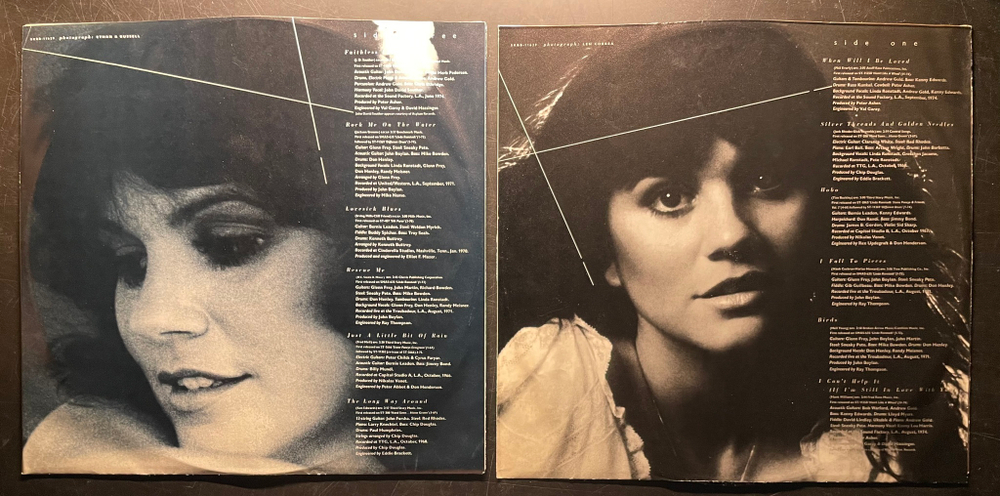 Linda Ronstadt ‎– A Retrospective 2LP (США 1977г.)