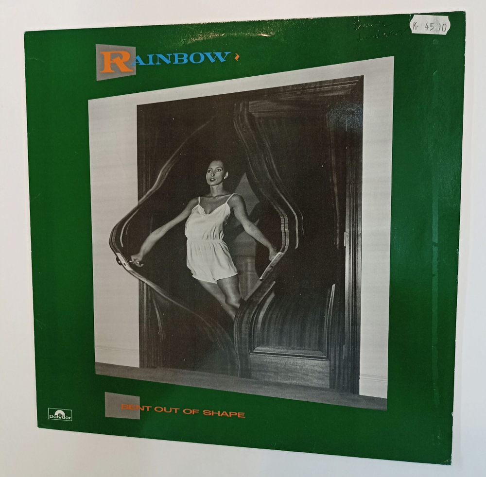 Винтажная виниловая пластинка LP Rainbow Bent Out Of Shape (Germany 1983)