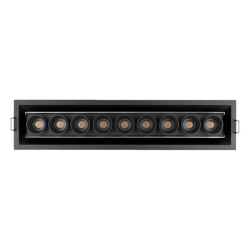 Светильник MS-ORIENT-BUILT-TURN-TC-S67x300-20W Warm3000 (BK-BK, 30 deg, 230V) (Arlight, IP20 Металл, 5 лет) 037210