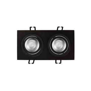 Встраиваемый светильник 2*GU10 10341/2A Black чёрный Hap LOFT IT