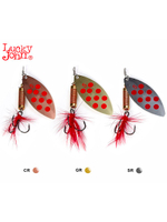 Блесна вращающаяся Lucky John SPIN X LONG 05 12,0г CR (5шт. в упк.)
