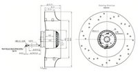 Мотор-колесо K-AC280-R220-25