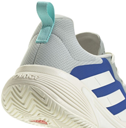 Мужские кроссовки теннисные Adidas Barricade - royal blue/off white/bright red