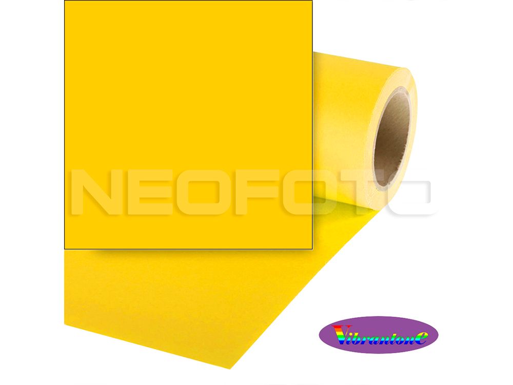Фон бумажный Vibrantone VBRT1114 Yellow 1.35x6м желтый