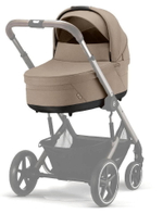 Коляска Cybex Balios S Lux TPE complete Cloud G Lava Grey Plus Base G 4 в 1 Almond Beige с дождевиками