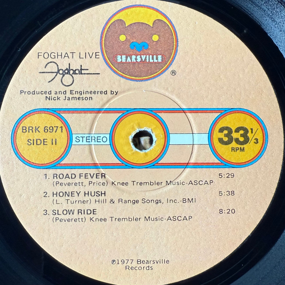 Виниловая пластинка Foghat ‎– Live LP