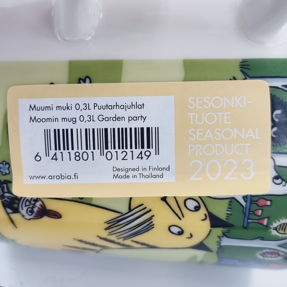 Moomin Кружка Arabia Garden party 300 мл (Из Финляндии)