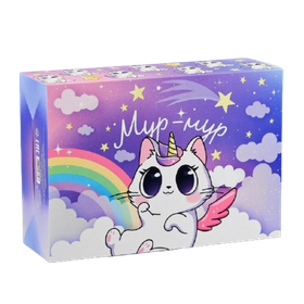 Коробка складная «Мур-мур», 16 х 23 х 7.5 см