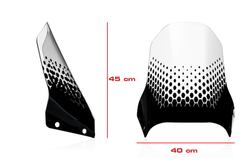 WS362CL CNC RACING ADVENTURE WINDSCREEN (DSRT X)