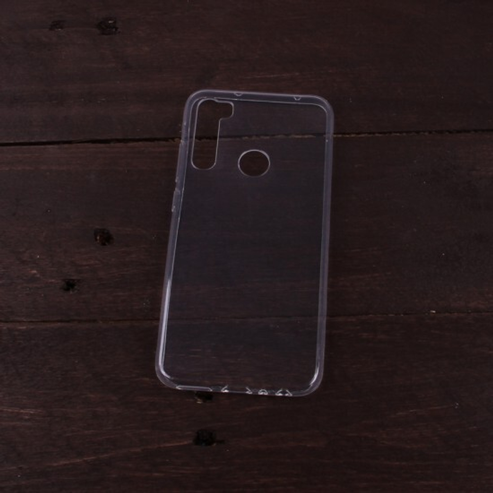 Силиконовый чехол для Xiaomi Redmi Note 8, 1 мм, 008291-1 Прозрачный
