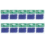 Бисер Astra&Craft 6/0 (4.1 мм), 150 г (10х15 г), цв. 48 синий/непрозрачны