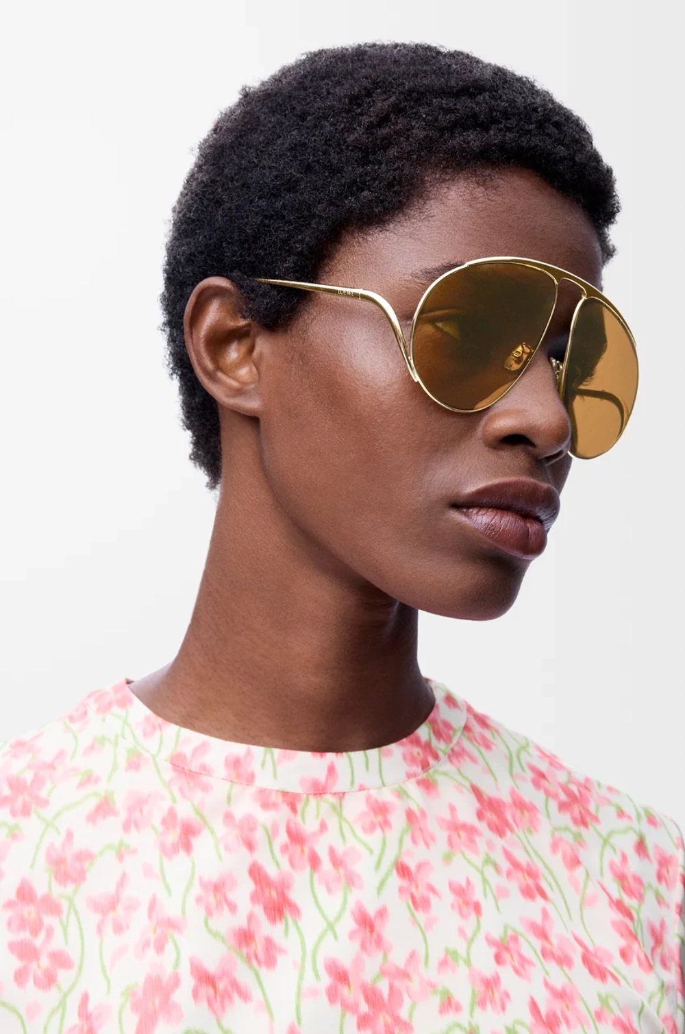 Loewe Солнцезащитные очки Hillock, золотой