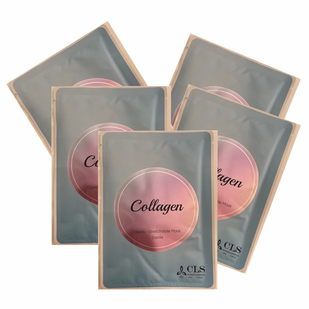 Collagen Elastic-Stretchable Mask CLS | Биоцеллюлозная маска с коллагеном