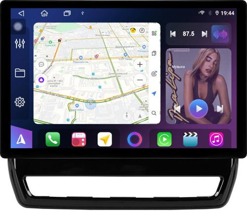 Магнитола для Mitsubishi ASX 2020+ (ШГУ 8", рамка тип 2) - FarCar BX877 монитор 13" 2K QLED на Android 13, Быстрая, CarPlay, 4G SIM-слот