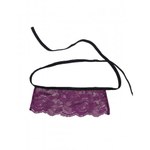Сексуальное кружевное белье + маска на глаза Purple Lace (M-L)