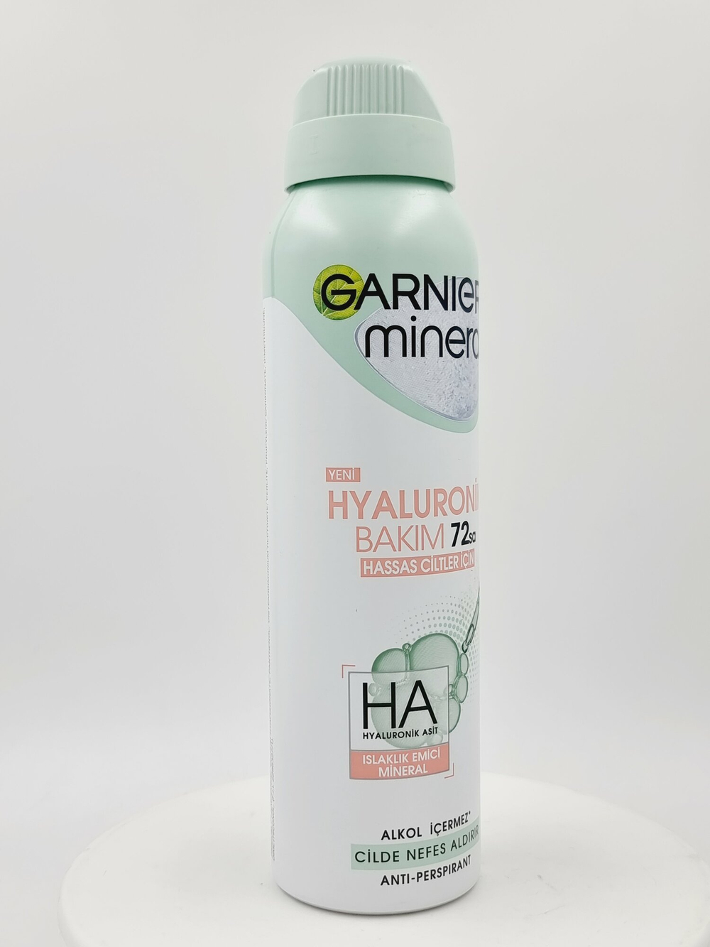 Дезодорант-спрей Garnier Mineral Hyaluronic Care 72 ч 150 мл (Франция)