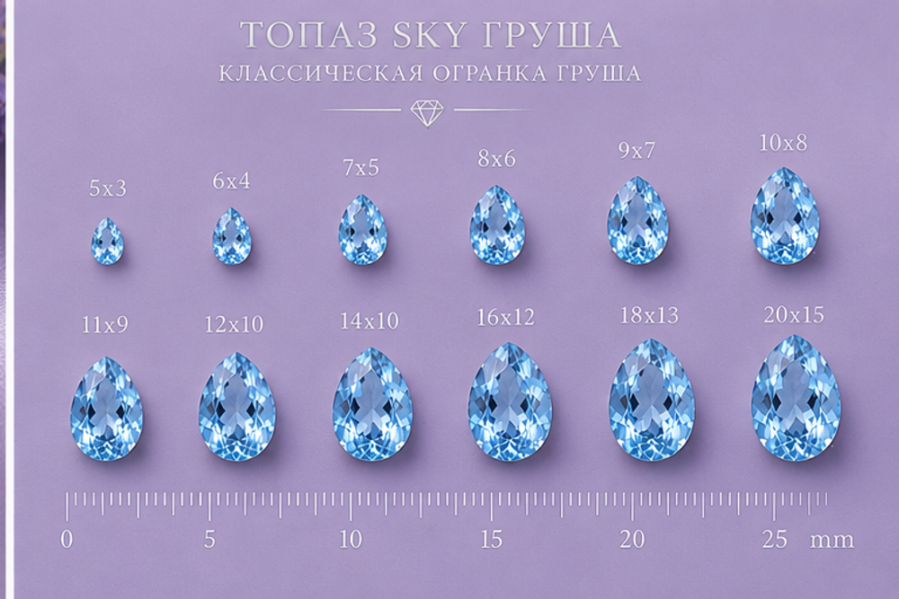 Топаз Sky Груша