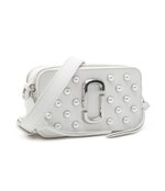 Кожаная Наплечная сумка PEARL SNAPSHOT Marc Jacobs - белый(2R3HCR008H02)