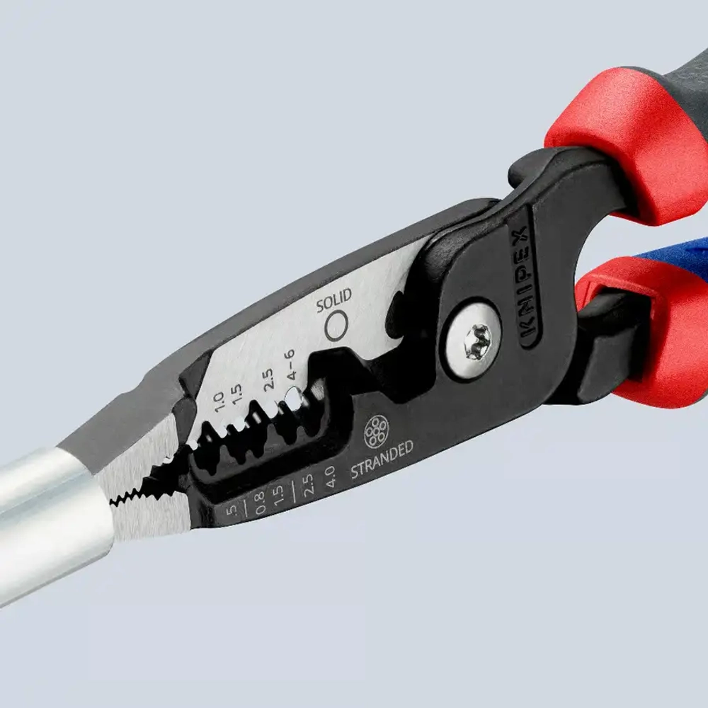 Многофункциональные клещи для электромонтажных работ Knipex 13 72 200 ME