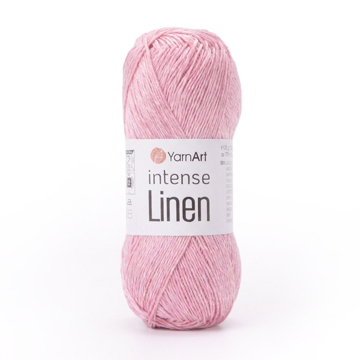 Пряжа YarnArt Intense Linen, Нежно-розовый