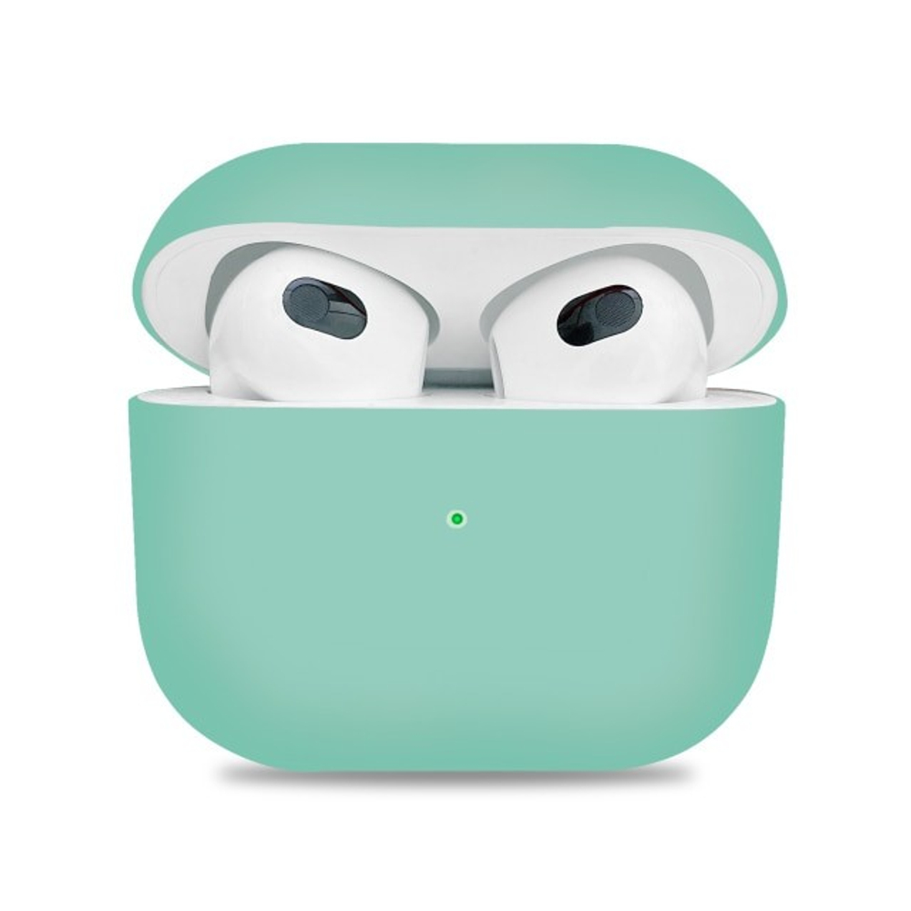 Силиконовый чехол для AirPods 3 бирюзовый