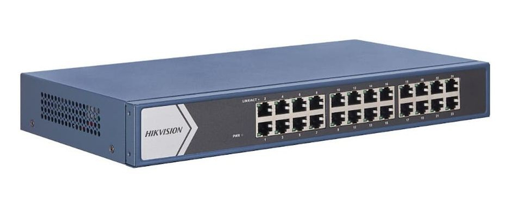 Коммутатор Hikvision DS-3E1524-EI, управляемый 24хGigabit